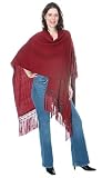 Alpaca Cape. Hand Woven Baby Alpaca Cape or Ruana In Gray