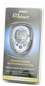 Omron HJ-112 Pocket Pedometer - Two Pack