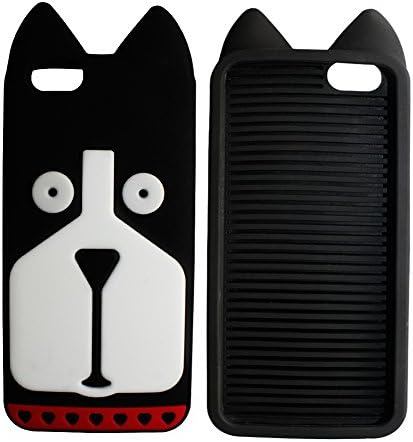 TCIL Funny 3D Pug Shaped Silicone Case for iPhone 6 6S 4.7" high quality, Soft , steady protect) (Dog)