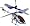 Fun2Get REH46112-1 - RC Hubschrauber Mini Helikopter Falcon-X Metal RTF mit Gyro-Technologie, blau