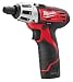 Factory-Reconditioned Milwaukee 12V Cordless M12 Lithium-Ion Sub-Compact Driver/Drill 2401-82