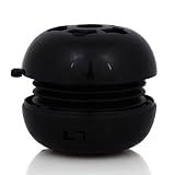 Compact Portable Yoyo Shaped USB Speaker, Black