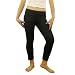 Womens Black And Yellow H&m Dri-fit Sport Pants. Very High Quality Tight Fit Stretchable Active Wear That Allows A Large Range Of Motion, Especially Designed For Various Sports Activities Such As Yoga, Pilates, Rollerblading, Working Out Or Running.(size:xl - 46628-46630)