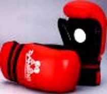 DanRho Taekwondo Punch Mitt rot-schwarz