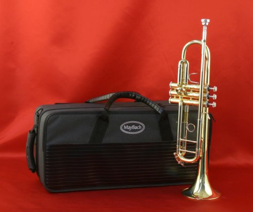 MayBach Pro Style Brass Trumpet with Deluxe Case SUPER SALE