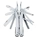 Victorinox SwissTool Spirit w/ leather Pouch - Stainless Steel