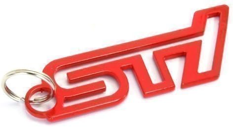 DBSPNCR VAAN00040a Sti Key Red Stainless Steel - Tuning Impreza Wrx 6 7 8 - Dub