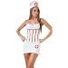 Kost�m SEXY NURSE STREIFEN Karneval Fasching 34-38��