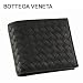 BOTTEGA VENETA ボッテガ ヴェネタ 財布 ラウンドファスナー 2つ折り財布 メンズ レザー ブラック 193642-V4651-1000 新品