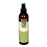 Lily of the Desert Aloe 80 Organics Styling Spray, Aloe Vera, 8-Ounces (Pack of 3)