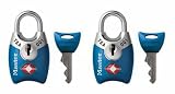 Master Lock 4689T TSA Accepted Padlocks with Keys, 2-Pack