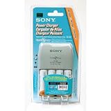 Sony Cycle Energy BCG34HLD4KN Power Charger with 4 Pre-Charged 2000 mAh AA Batteries