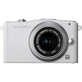 Olympus Pen E-PM1 12 MP CMOS Sensor Digital Camera with 14-42mm II Lens and 3 LCD Screen... by Olympus