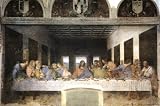 Last Supper Art Poster Print by Leonardo da Vinci, 36×24