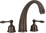 Victorian Bronze High Arc Roman Bathtub Bath Tub Faucet