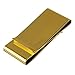 Y&G MC1042 In Bulking Presents Gold Mirror Stainless Steel Triple Folding Money Clip World Wide Presents Idea
