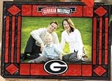 Georgia Bulldogs Art-Glass Horizontal Picture Frame