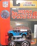 Carolina Panthers NFL Diecast 2004 Ford F-350 Series 1 Mini-Monster Truck with Pullback Motion
