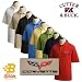 C6 Corvette Embroidered Men's Cutter & Buck Ace Polo Navy- -BDC6EP8020