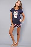 Hello Kitty Intimates The Hello Kitty Word Print Short Set,Sleepwear for Women