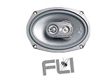 FLI Audio Integrator 69 6x9 inch 375w 375 Watts 3-Way Coaxial Car Parcel Shelf Speakers - Pair