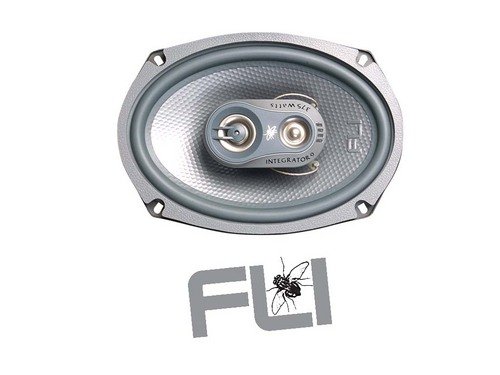 FLI Audio Integrator 69 6x9 inch 375w 375 Watts 3-Way Coaxial Car Parcel Shelf Speakers - Pair
