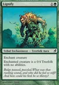 Magic: the Gathering - Lignify - Lorwyn