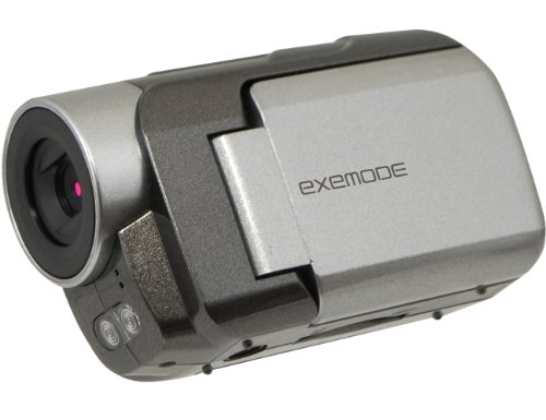 EXEMODE 赤外線撮影機能搭載 小型ハイビジョンビデオカメラ DV330 シルバー <34452> DV330-SV