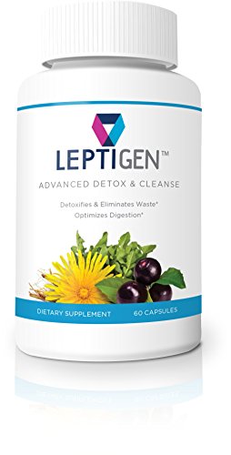 Leptigen advanced detox & cleanse - one month supply - all na…
