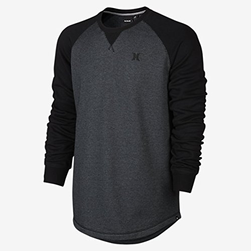 Hurley MFT0006760 Men's Roam Fleece Long Sleeve Crew