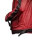Flesh & Hide F&H Men's Red and Black Thriller Jacket