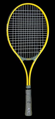 Yellow Midsize Wide Body Tennis Racket - 4-1/4'' GRIP