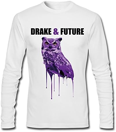 Jumpman Drake And Future 2015 Music Owl Logo T-shirts White XXL For Men