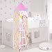 Turm Hochbettturm Bettturm für Hochbett Spielbett Etagenbett Kinderbett Stockbett Kinderzimmer Jugendzimmer Jonas Paidi Thuka Flexa 4 Dreams rosa weiß 100% Baumwolle waschbar 30°
