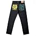 RMC Martin Ksohoh Tsunami Wave/Painted Logo denim jeans REDM1425.