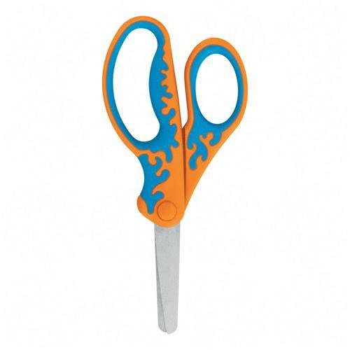 Childrens Toyshop  Toys : (Price/EA)Soft Grip Scissors,Blunt-Tip,5" Full Length,Stainless Steel