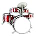 Red Drum Set Belt Buckle