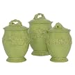 Firenze 3-pc. Canister Set - Green