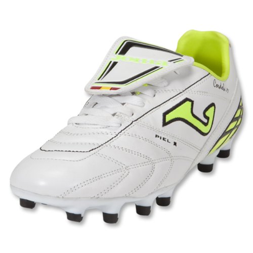 Joma Cordoba FG Soccer Shoes (White/Citron)