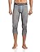 Nike Men's Pro Hypercool Max 3/4 Comp Tights Gray Large