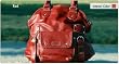 Namaste Red Laguna Knitting Tote Shoulder Bag Purse