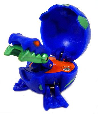 Childrens Toyshop  Toys : Bakugan Battle Brawlers Game Single LOOSE Figure Aquos Juggernoid [Blue]