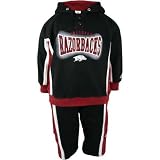 adidas Arkansas Razorbacks Black Toddler Two-piece Warm Up Suit
