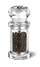 Cole and Mason H50506P 505 5-Inch Combination Salt Shaker and Pepper Mill, Clear Acrylic