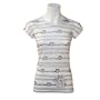 Split Knot-Ical Girls T-Shirt White