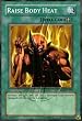 2002 Legend of Blue Eyes White Dragon Unlimited LOB-97 Raise Body Heat (SSP)