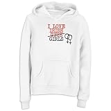 Sweatshirt Woman White  I Love Irish Girls  Ireland Country