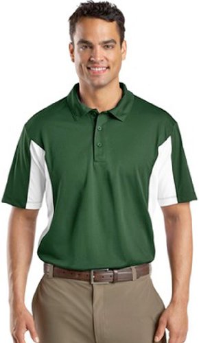 Sport-Tek Men's Side Blocked Micropique Sport Wick Polo
