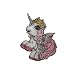 Filly Fairy Magic Art 6,4 cm * 8 cm B�GELBILD AUFN�HER APPLIKATION rosa pink wei� Fl�gel Krone Tier Tiere Pferd Pferde Einhorn Princess PATCH