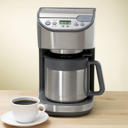Krups KT4065 Precision Stainless Steel Precision Thermal Coffee Maker 10-c.